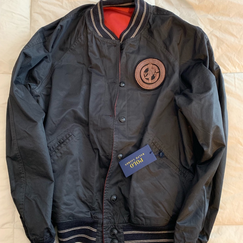 reversible Ralph Lauren button up jacket. New! - Picture 3 of 6